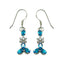 Multi-CZ-Spanish-Bianca-multiple-Dangle-multicolor-Sterling-Silver-Earring