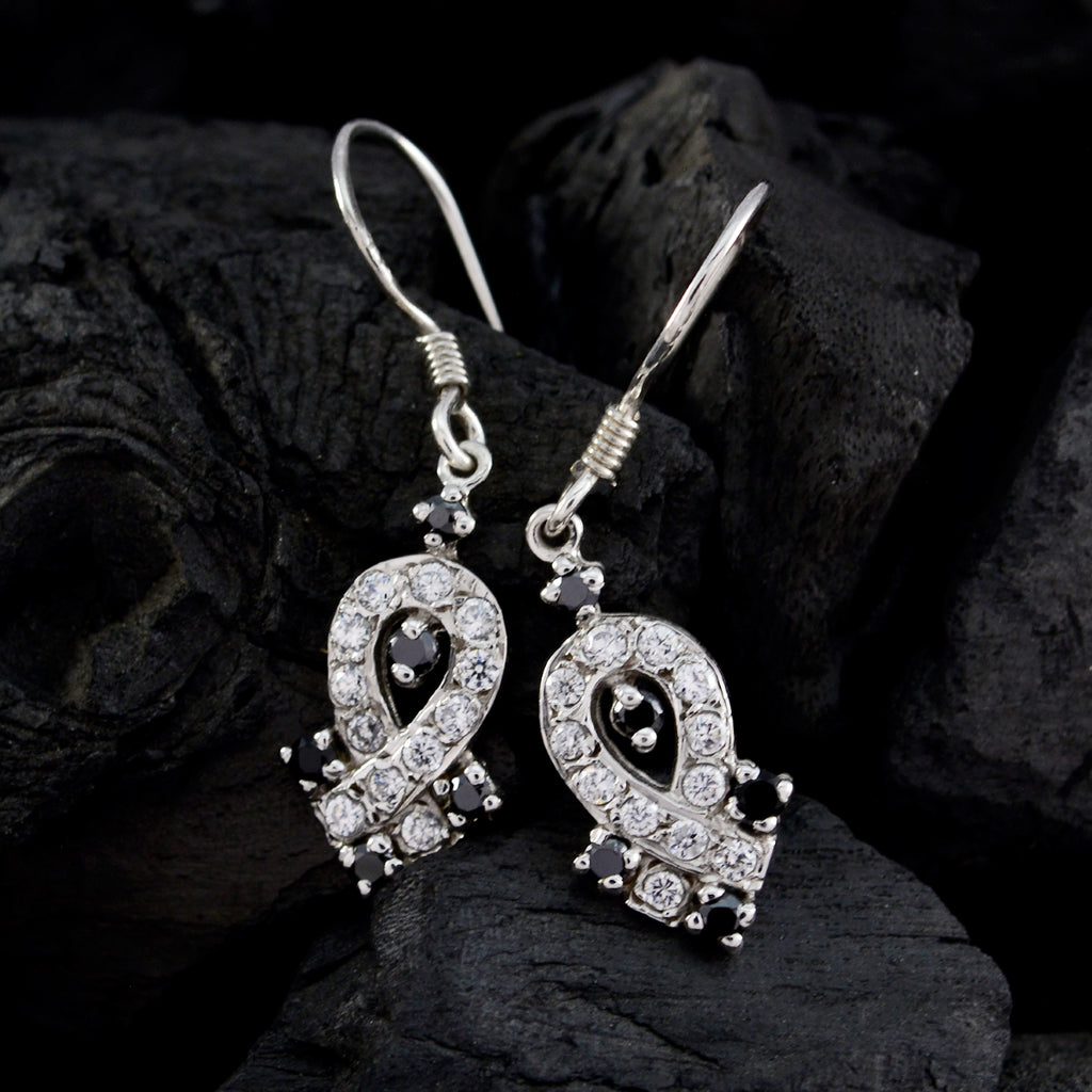 Multi-CZ-Latin-American-Camila-multiple-Dangle-multicolor-92.5-Silver-Earring