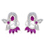 Multi-CZ-French-Camilla-multiple-Stud-multicolor-Silver-Earring