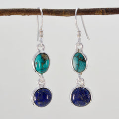 Multi-French-Genesis-multiple-Dangle-multicolor-925-Silver-Earring