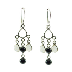 Multi-German-Giulia-multiple-Dangle-multicolor-Silver-Earring