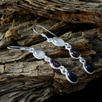 Multi-Turkish-Pilar-multiple-Dangle-multicolor-Silver-Earring