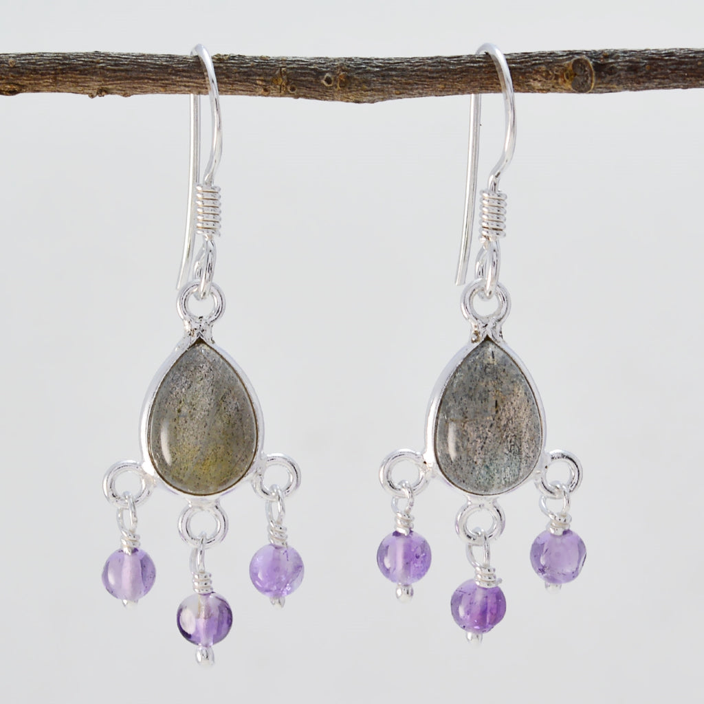 Multi-Russian-Greta-multiple-Dangle-multicolor-92.5-Silver-Earring