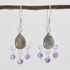 Multi-Russian-Greta-multiple-Dangle-multicolor-92.5-Silver-Earring