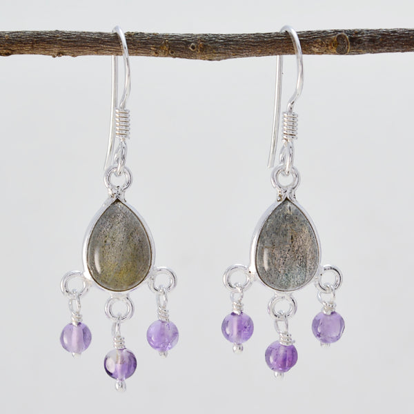 Multi-Russian-Greta-multiple-Dangle-multicolor-92.5-Silver-Earring