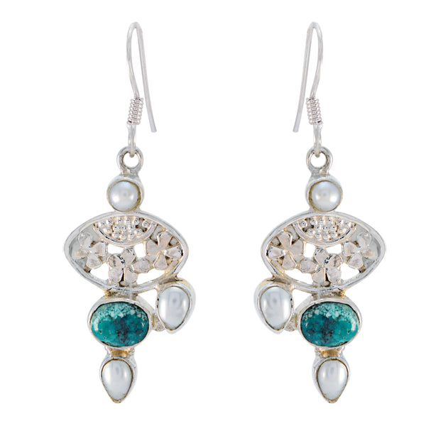 Multi-Australian-Nora-multiple-Dangle-multicolor-92.5-Silver-Earring