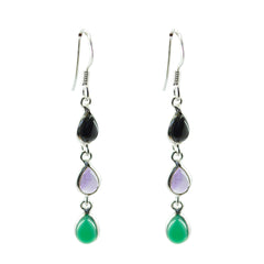 Multi-Japanese-Nova-multiple-Dangle-multicolor-925-Sterling-Silver-Earring