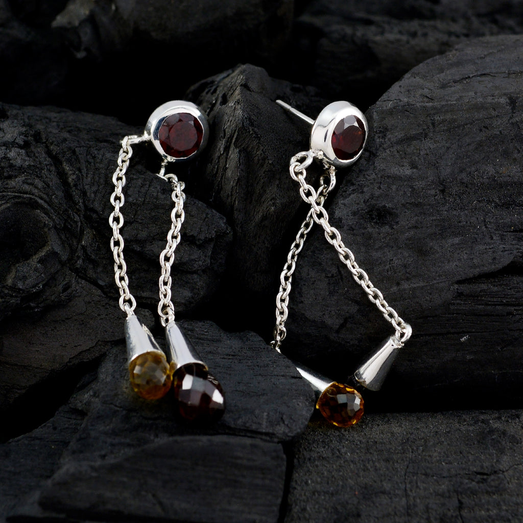 Multi-Egyptian-Scarlett-multiple-Stud-multicolor-92.5-Silver-Earring