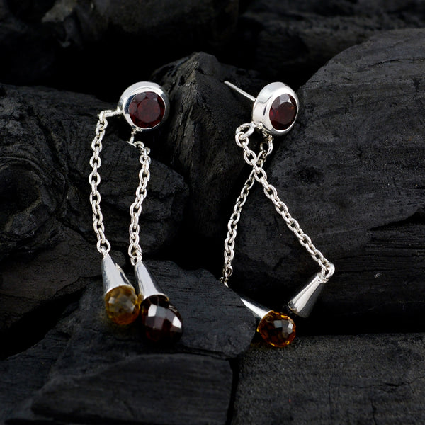 Multi-Egyptian-Scarlett-multiple-Stud-multicolor-92.5-Silver-Earring