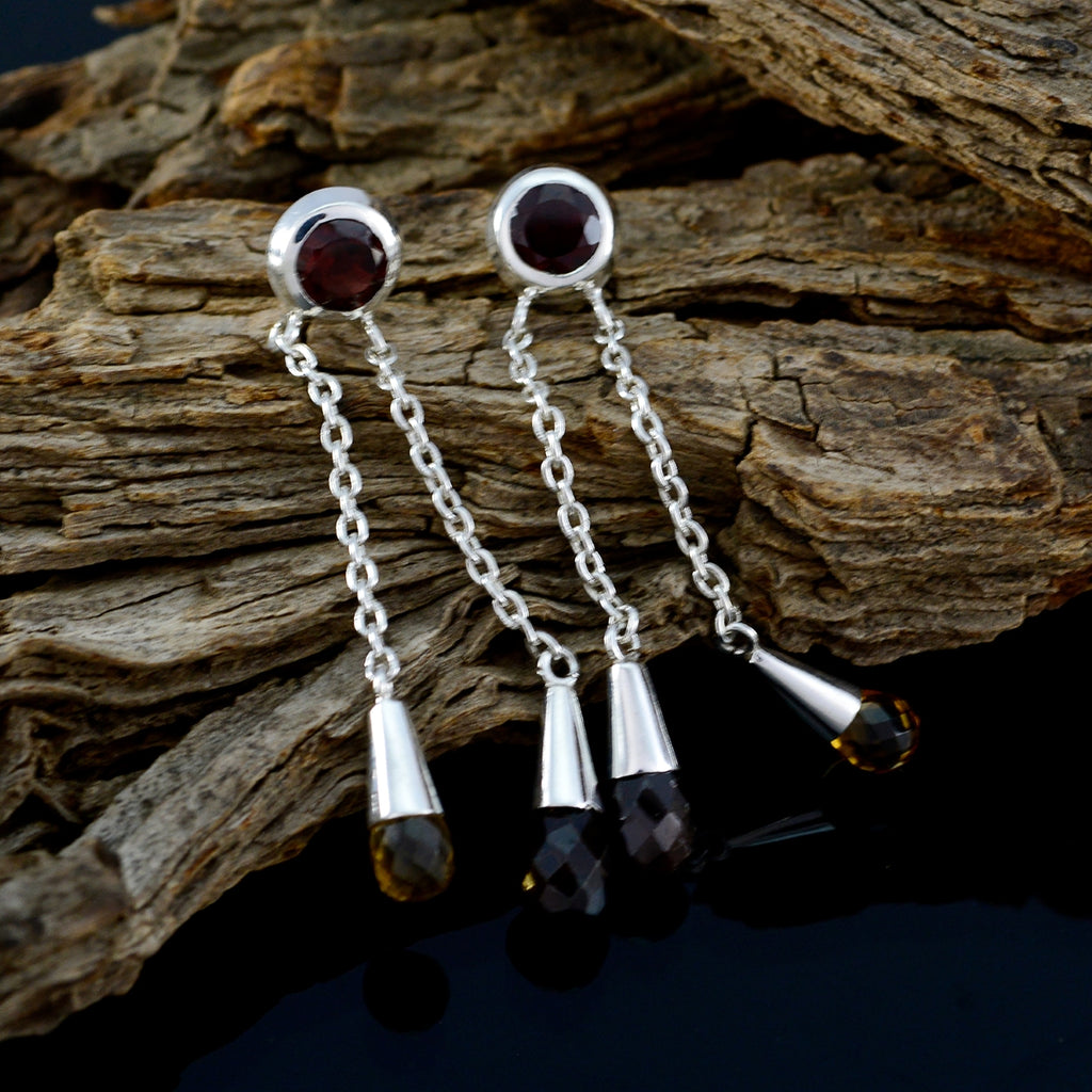 Multi-Egyptian-Scarlett-multiple-Stud-multicolor-92.5-Silver-Earring