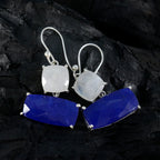 Multi-Japanese-Natalia-Trilogy-Dangle-multicolor-Sterling-Silver-Earring