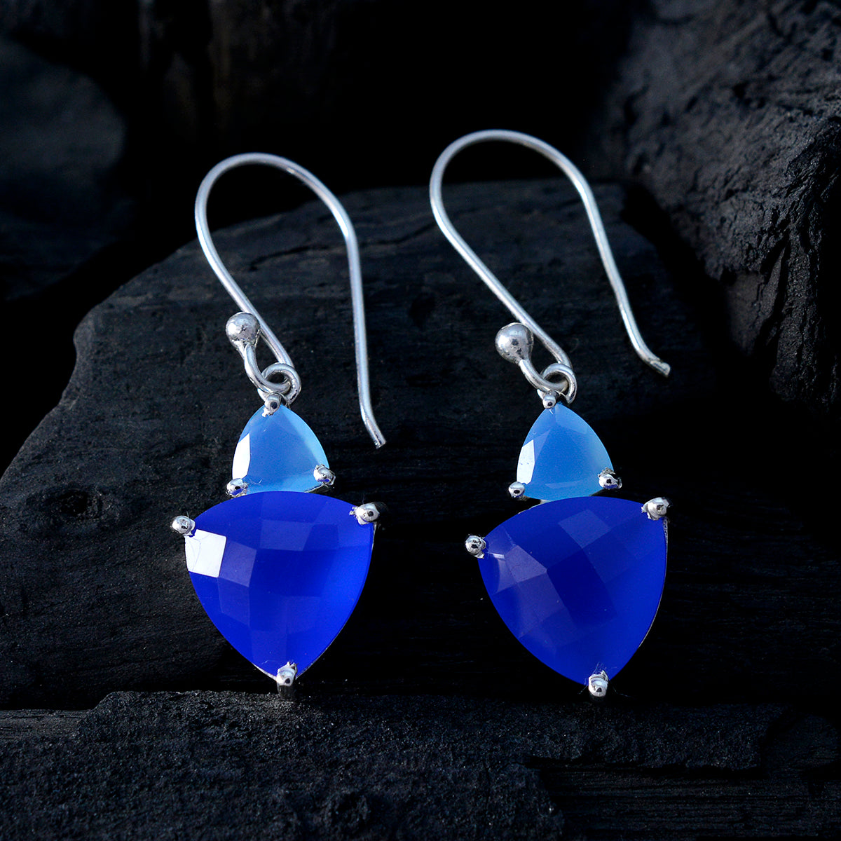 Multi-Moroccan-Chen-multiple-Dangle-multicolor-925-Sterling-Silver-Earring