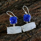 Multi-Turkish-Nayara-Trilogy-Dangle-multicolor-925-Silver-Earring