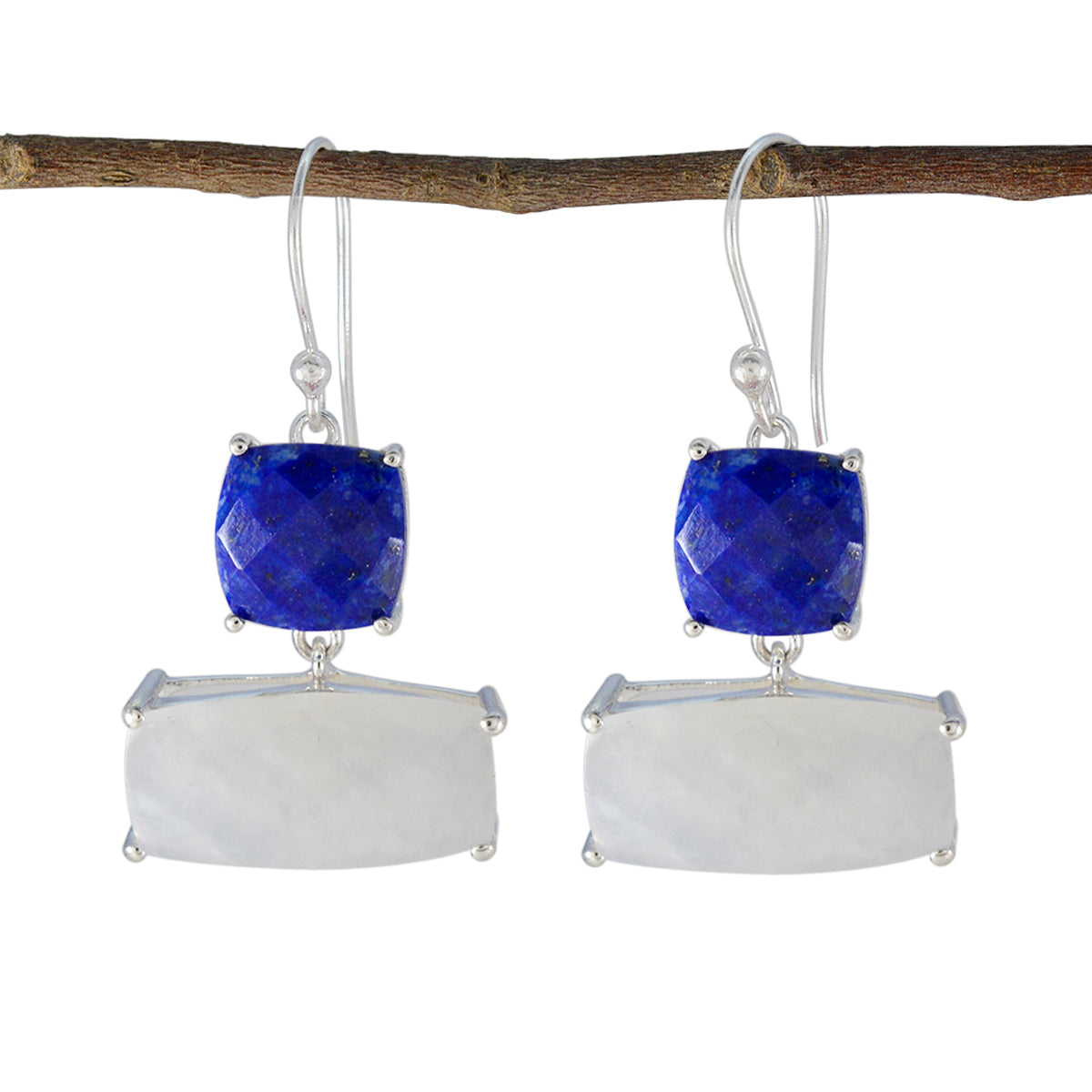 Multi-Turkish-Nayara-Trilogy-Dangle-multicolor-925-Silber-Ohrring Hauptbild