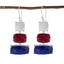 Multi-French-Lorena-Trilogy-Dangle-multicolor-92.5-Silver-Earring