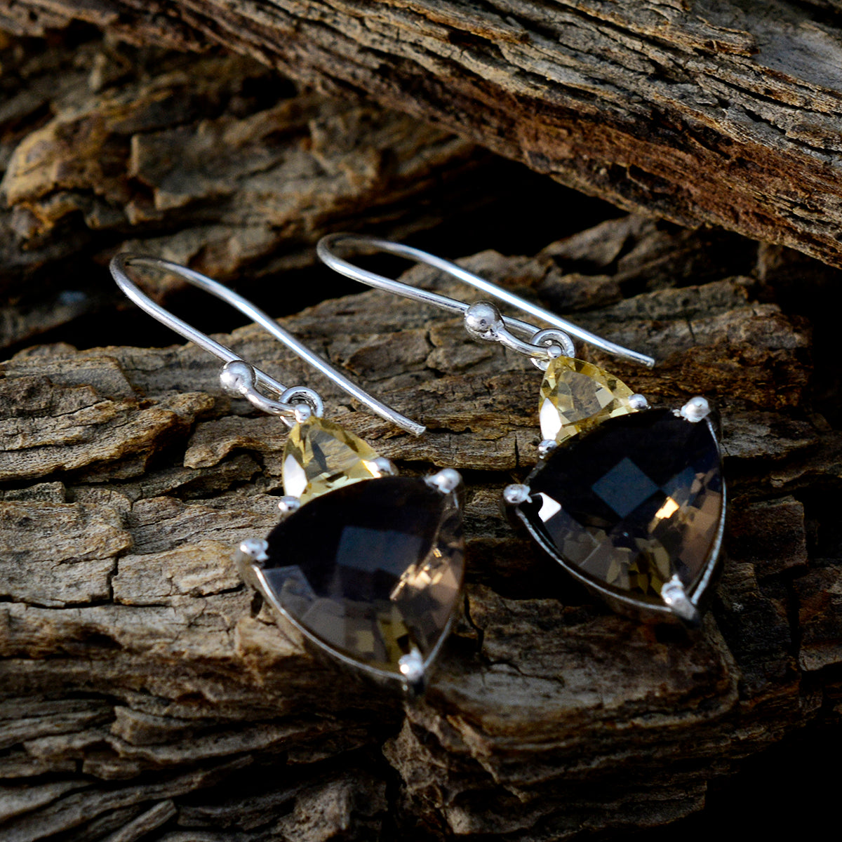 Multi-American-Eun-ji-multiple-Dangle-multicolor-Sterling-Silver-Earring