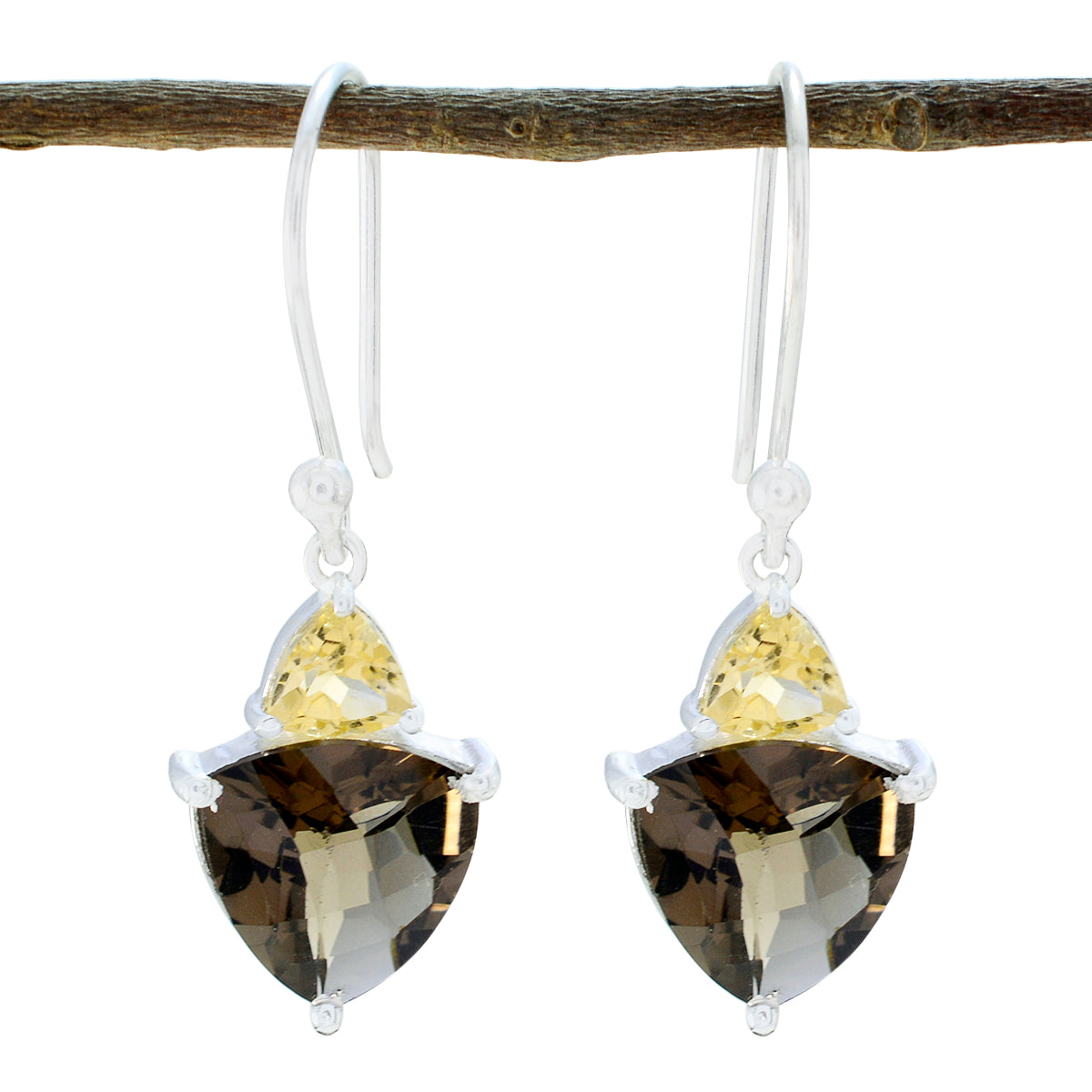 Multi-American-Eun-ji-multiple-Dangle-multicolor-Sterling-Silber-Ohrring Hauptbild