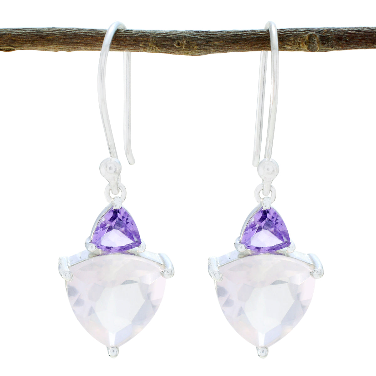 Multi-Korean-Ha-eun-multiple-Dangle-multicolor-925-Silver-Earring