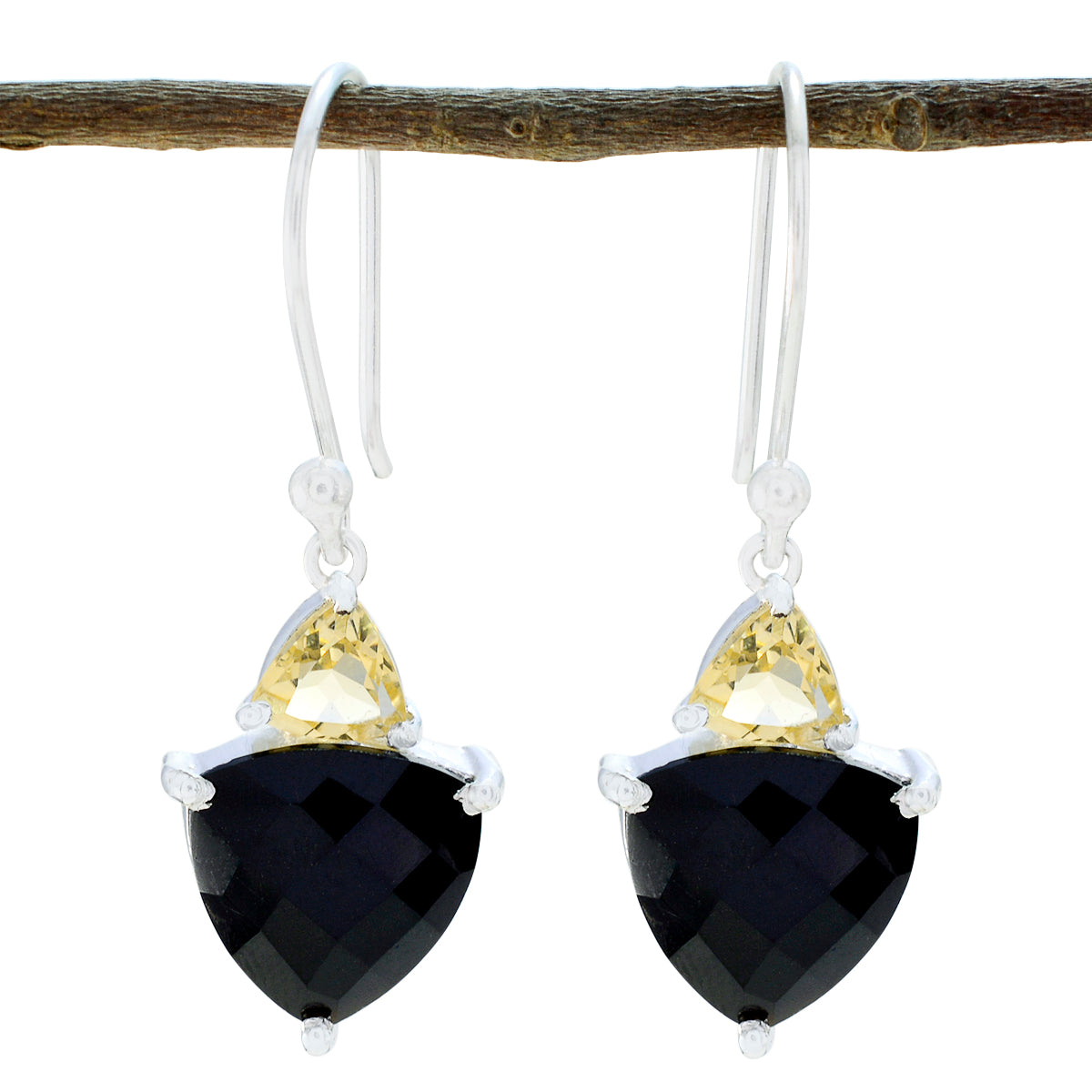 Multi-Japanese-Hana-multiple-Dangle-multicolor-92.5-Silver-Earring