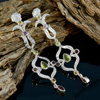 Multi-Indian-Riya-multiple-Stud-multicolor-92.5-Silver-Earring