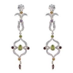 Multi-Indian-Riya-multiple-Stud-multicolor-92.5-Silver-Earring