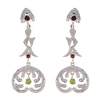 Multi-Indian-Saanvi-multiple-Stud-multicolor-925-Sterling-Silver-Earring