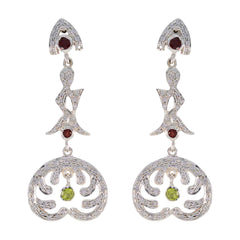 Multi-Indian-Saanvi-multiple-Stud-multicolor-925-Sterling-Silver-Earring