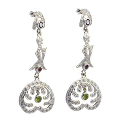 Multi-Indian-Saanvi-multiple-Stud-multicolor-925-Sterling-Silver-Earring