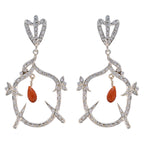 Multi-Indian-Maria-multiple-Stud-multicolor-925-Silver-Earring