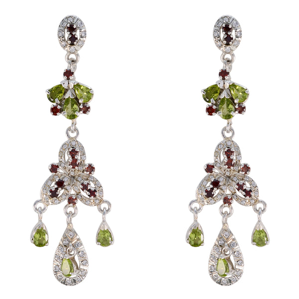 Multi-Indian-Ananya-multiple-Stud-multicolor-Sterling-Silver-Earring