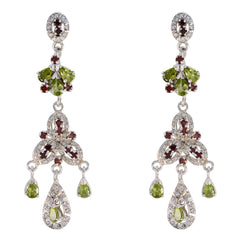 Multi-Indian-Ananya-multiple-Stud-multicolor-Sterling-Silver-Earring