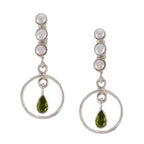 Multi-German-Evelyn-multiple-Dangle-multicolor-Sterling-Silver-Earring