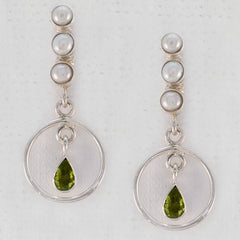 Multi-German-Evelyn-multiple-Dangle-multicolor-Sterling-Silver-Earring