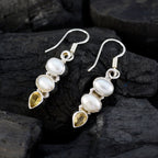 Multi-German-Julia-multiple-Dangle-multicolor-Silver-Earring