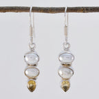 Multi-German-Julia-multiple-Dangle-multicolor-Silver-Earring