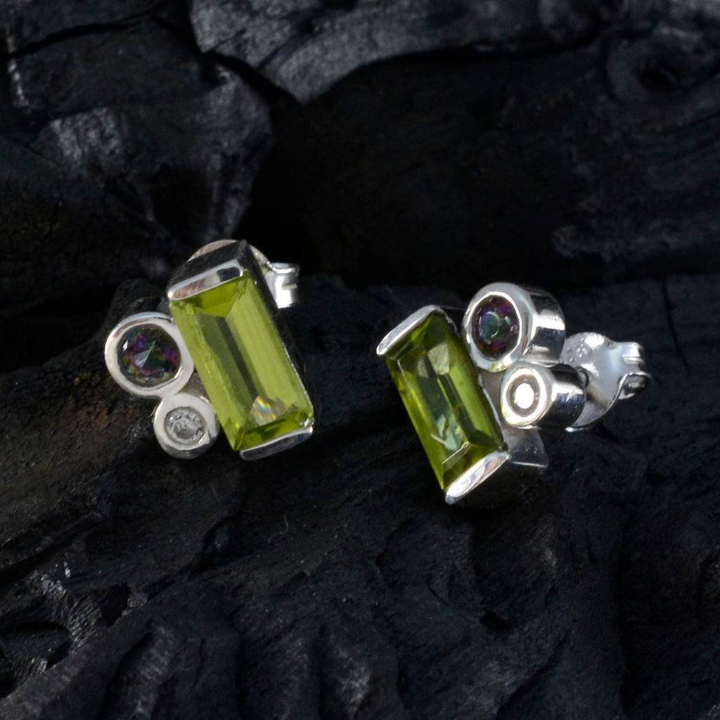 Multi-Australian-Luisa-Trilogy-Stud-multicolor-Sterling-Silver-Earring