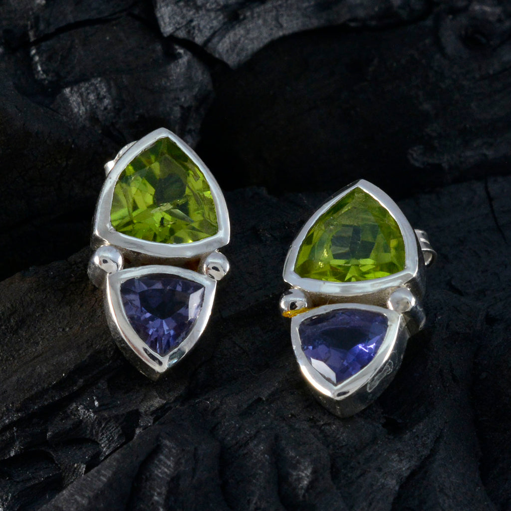 Multi-Turkish-Renata-Toi-et-Moi-Stud-multicolor-92.5-Silver-Earring