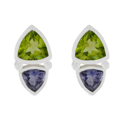 Multi-Turkish-Renata-Toi-et-Moi-Stud-multicolor-92.5-Silver-Earring