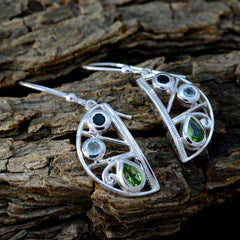 Multi-Japanese-Camilla-multiple-Dangle-multicolor-92.5-Silver-Earring