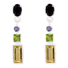 Multi-Mexican-Kennedy-multiple-Stud-multicolor-92.5-Silver-Earring