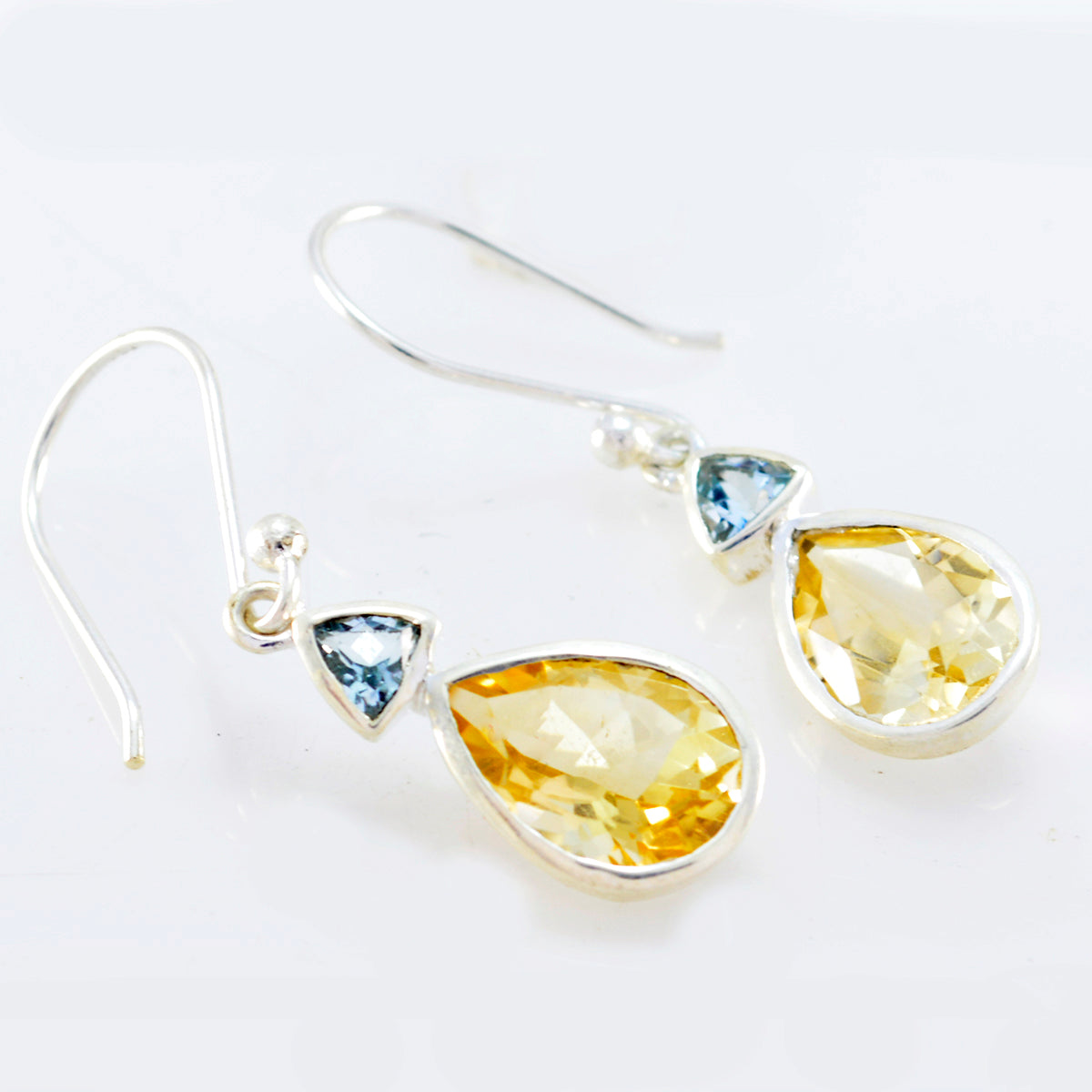 Multi-Korean-Eleanor-multiple-Dangle-multicolor-925-Sterling-Silver-Earring