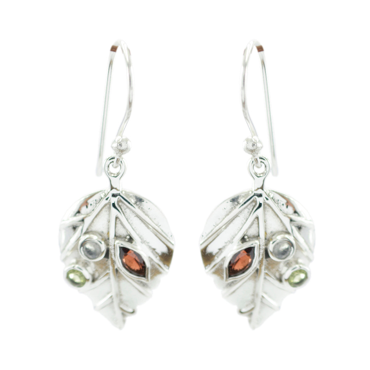 Multi-Mexican-Emilia-multiple-Dangle-multicolor-925-Sterling-Silver-Earring