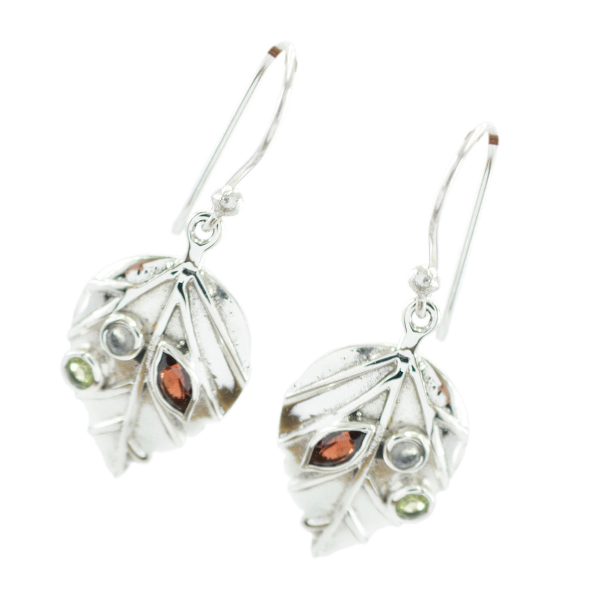 Multi-Mexican-Emilia-multiple-Dangle-multicolor-925-Sterling-Silver-Earring