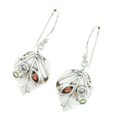 Multi-Mexican-Emilia-multiple-Dangle-multicolor-925-Sterling-Silver-Earring