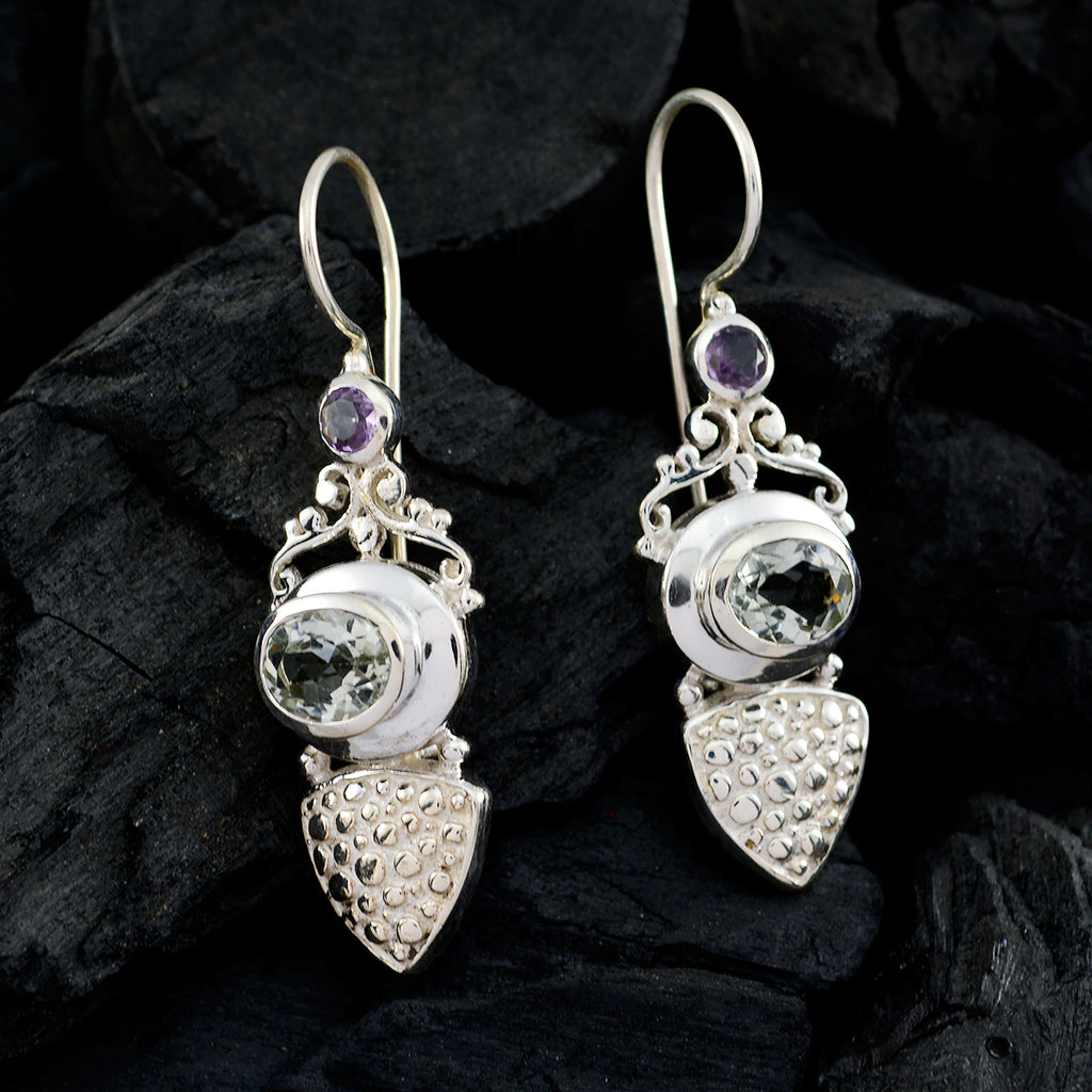 Multi-German-Soo-jin-multiple-Dangle-multicolor-925-Sterling-Silver-Earring