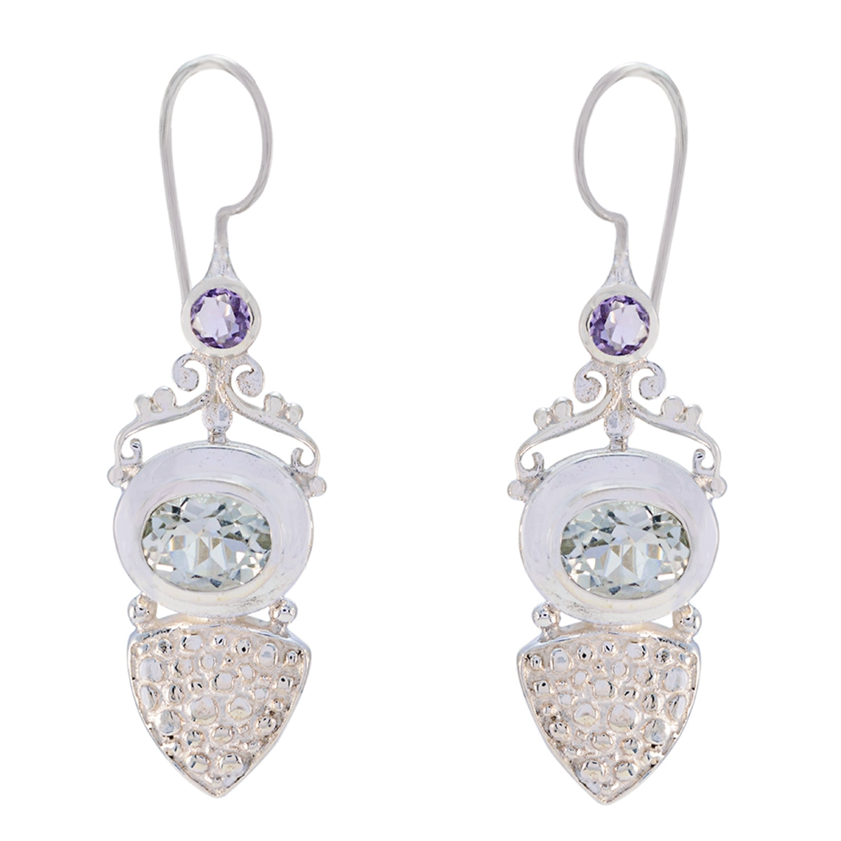 Multi-German-Soo-jin-multiple-Dangle-multicolor-925-Sterling-Silver-Earring Immagine principale del prodotto