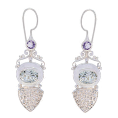 Multi-German-Soo-jin-multiple-Dangle-multicolor-925-Sterling-Silver-Earring