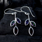 Multi-Latin-American-Isabella-multiple-Dangle-multicolor-925-Sterling-Silver-Earring