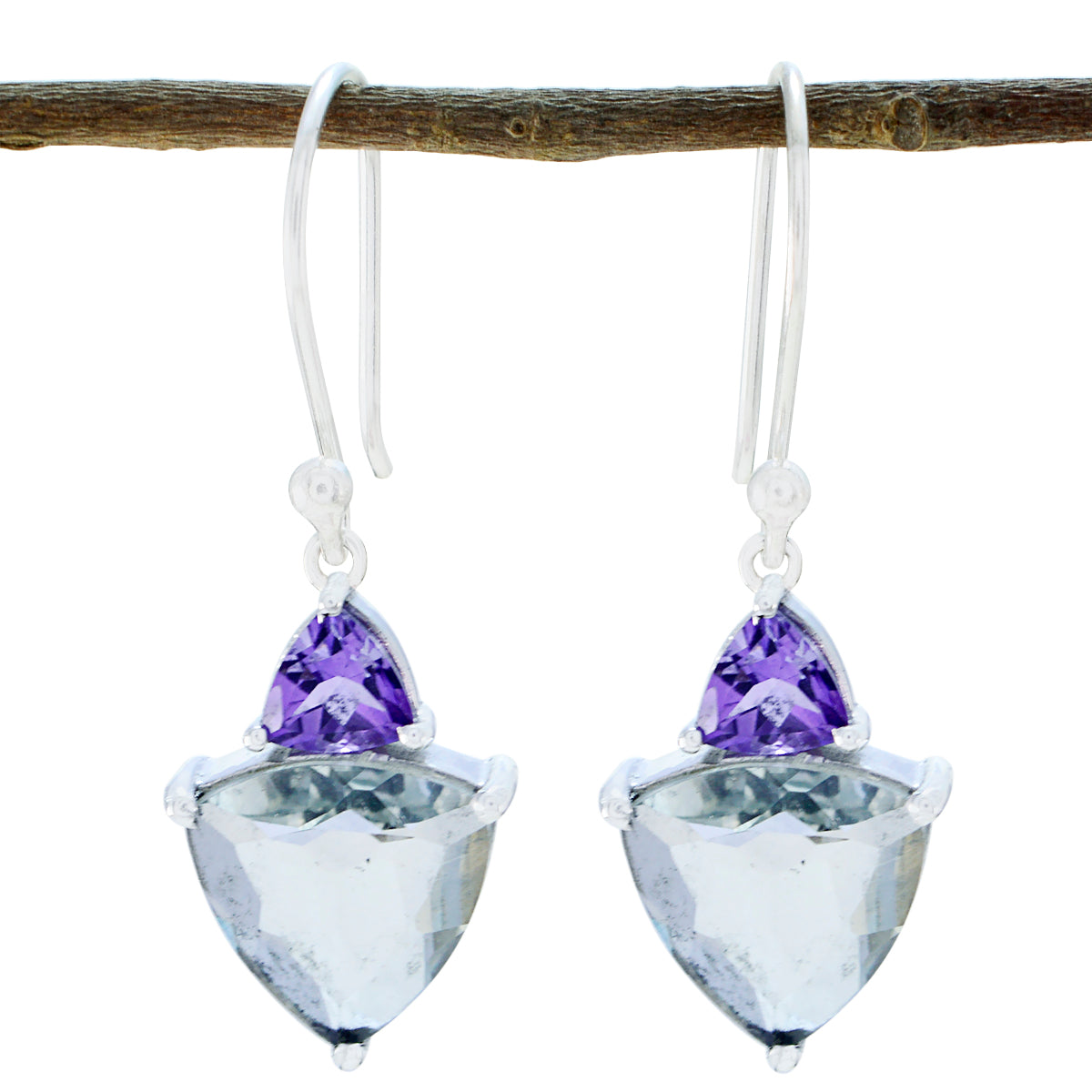 Multi-Russian-Ayaka-multiple-Dangle-multicolor-92.5-Silver-Earring Main image