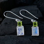 Multi-Italian-Wen-multiple-Dangle-multicolor-Sterling-Silver-Earring